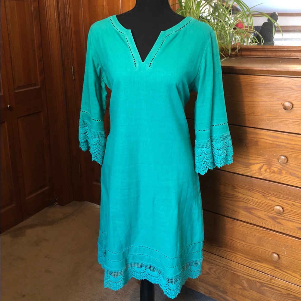 Nanette Lepore Linen Blend Dress Size 8